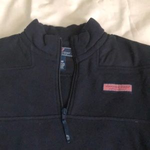 Vineyard Vines Shep & Ian Boys Dark Blue Sweater